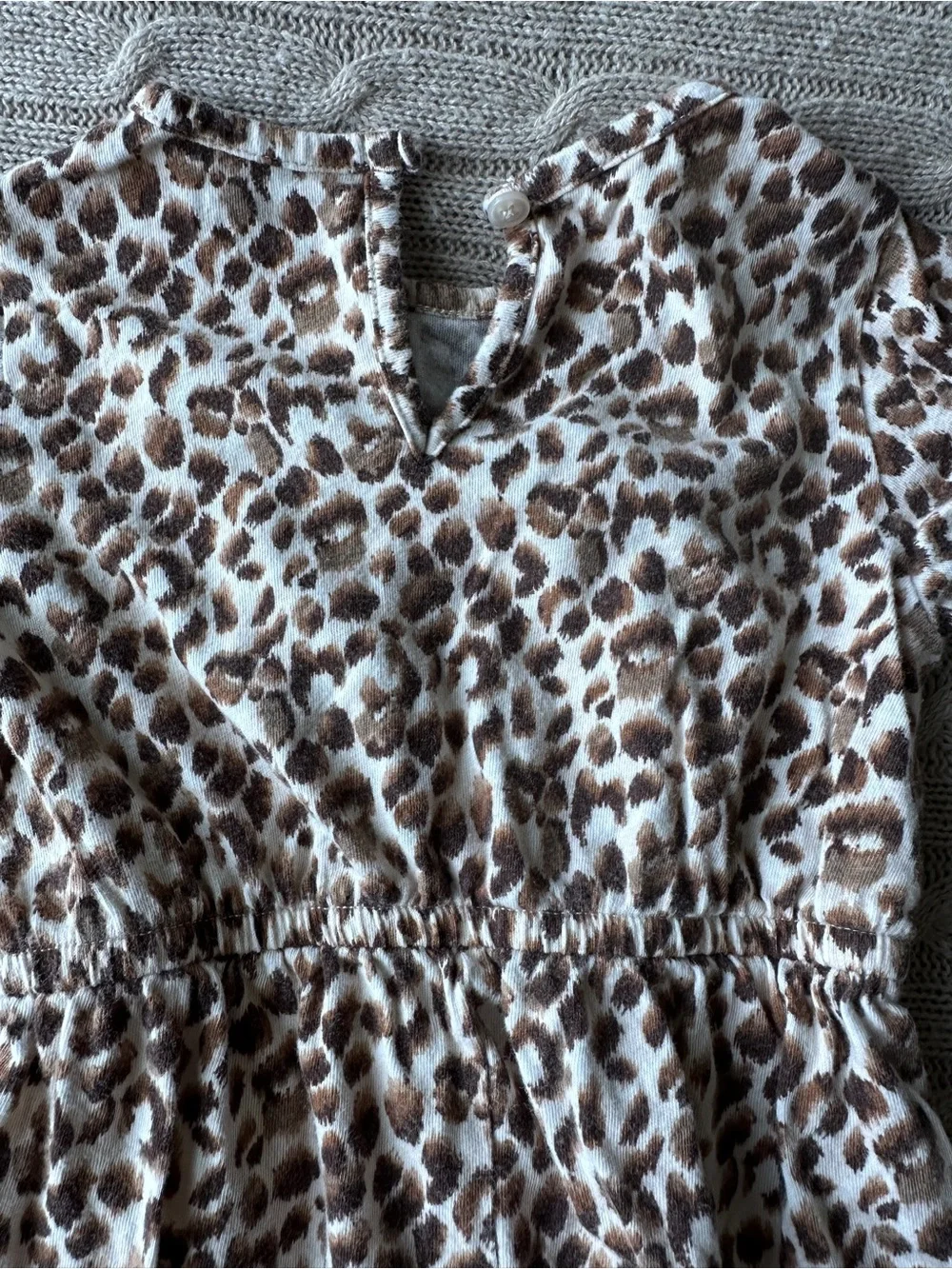 EUC Old Navy Baby Girl Jumpsuit Set, Camo & Leopard, 18-24 Months